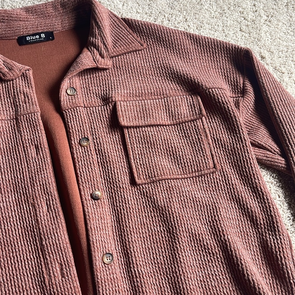 Blue B Collection Shirt Jacket - Picture 3 of 5
